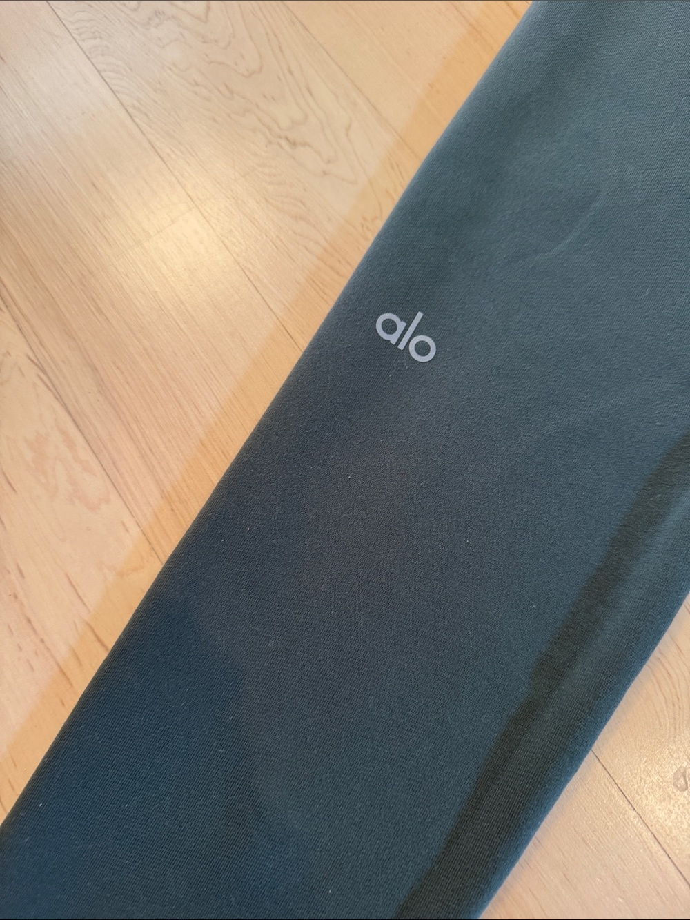 Alo Yoga Airlift High-Waist leggings-Gray-Green-S - Picture 2 of 7